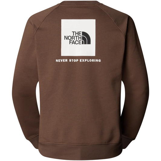 The North Face Herren-Kapuzenpullover – M Raglan Box Nse Crew – Braun