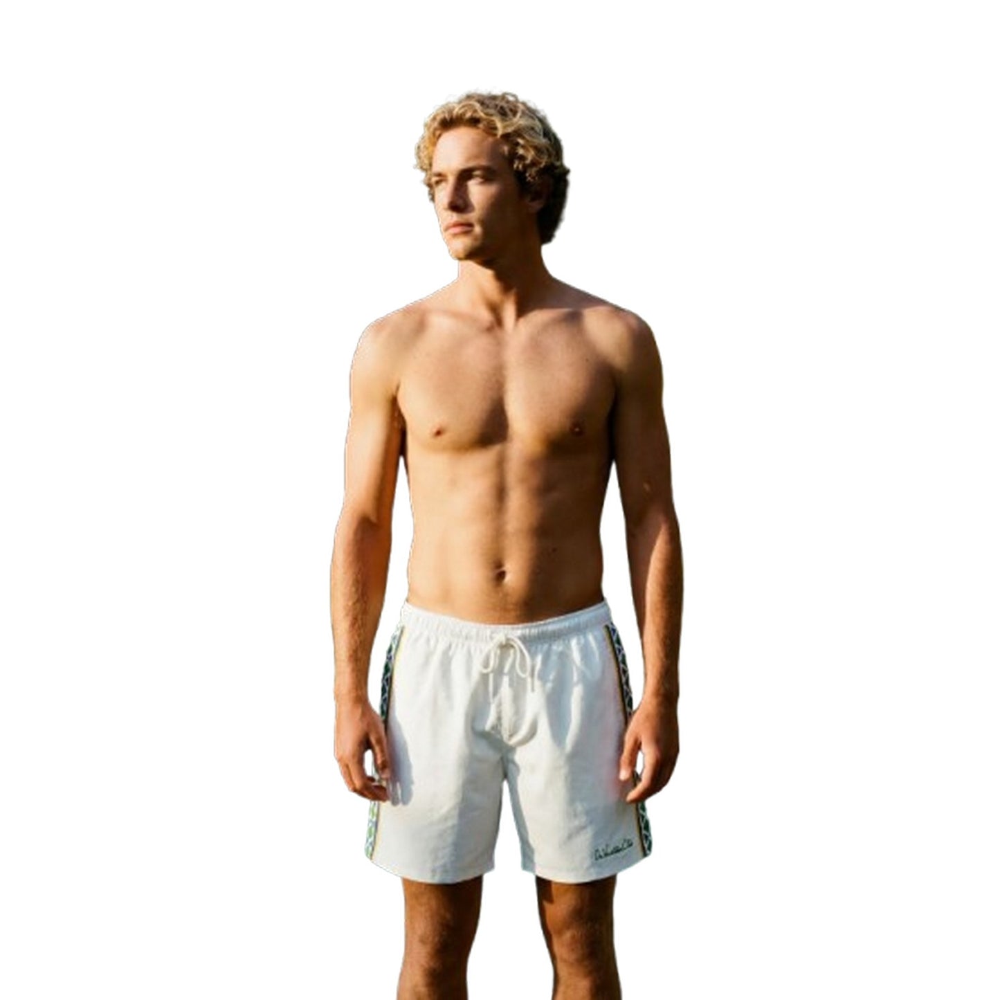Pantaloncini e calzoncini Uomo ON VACATION - Sorrento Resort Swim Shorts - Bianco