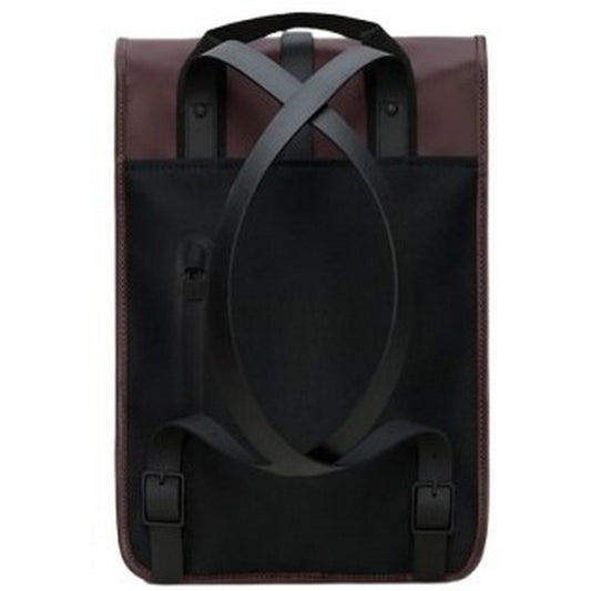 Borse a mano Unisex Rains - Backpack Mini W3 - Marrone