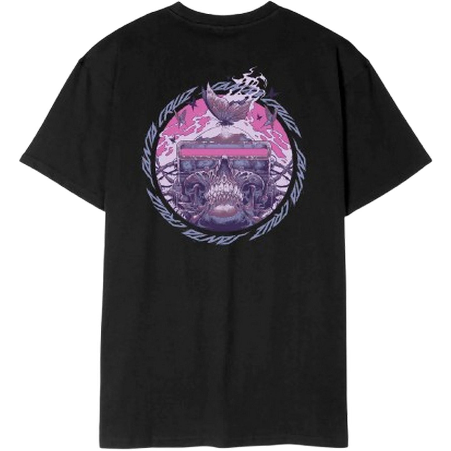 Koszulka chłopięca Santa Cruz - Wooten Cyber T-Shirt - Czarna