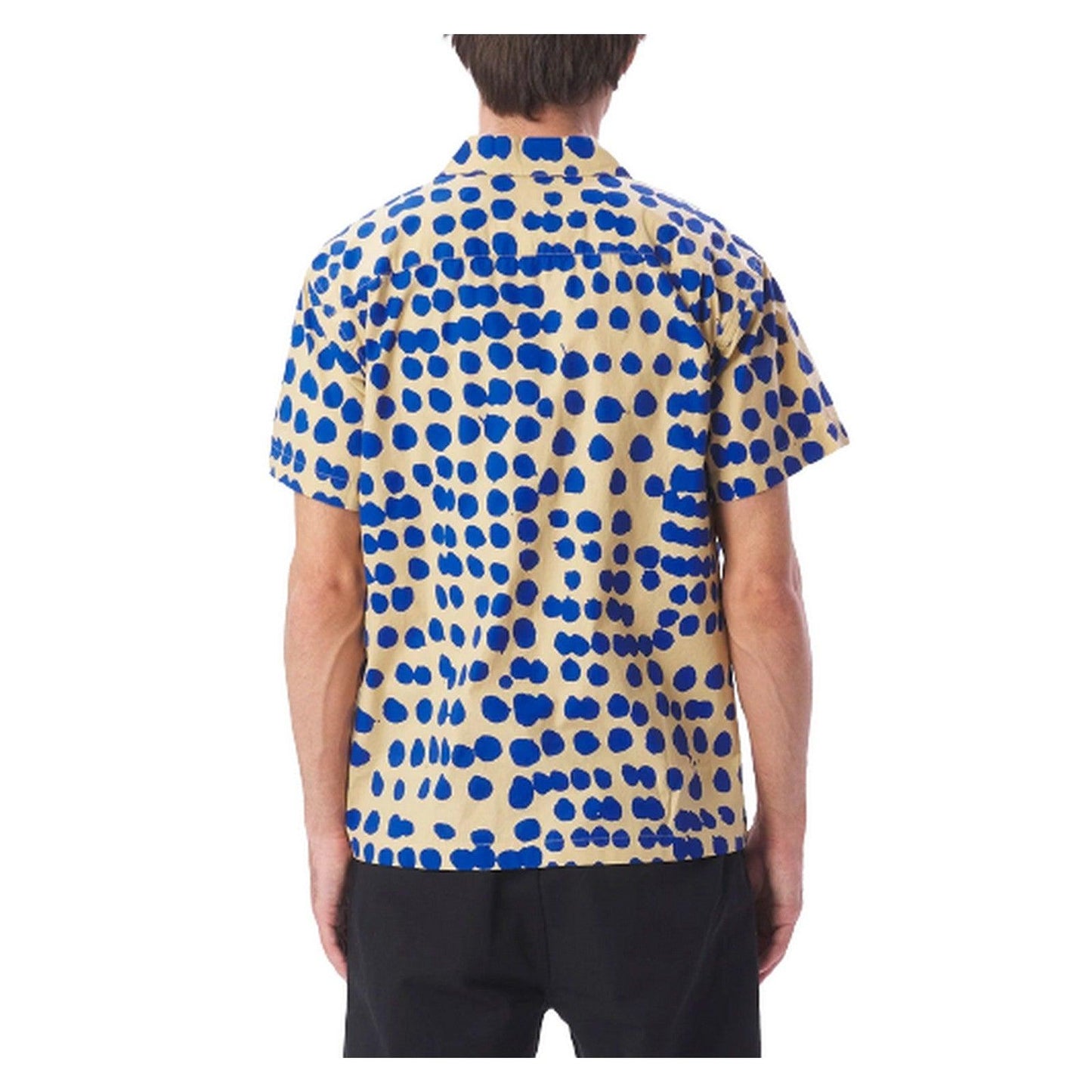 Obey Chemises décontractées pour hommes - Connect tissé Ss - Multicolore