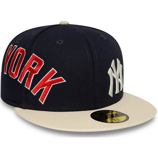 Cappellini da baseball Uomo New Era - Mlb Multi Logo 59Fifty - Blu