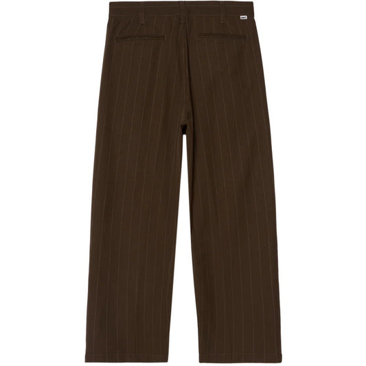 Pantalones de hombre Obey - Pantalón plisado Dean Stripe - Multicolor