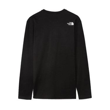 Męskie koszule z długim rękawem The North Face – koszulka L/S Fine – czarna