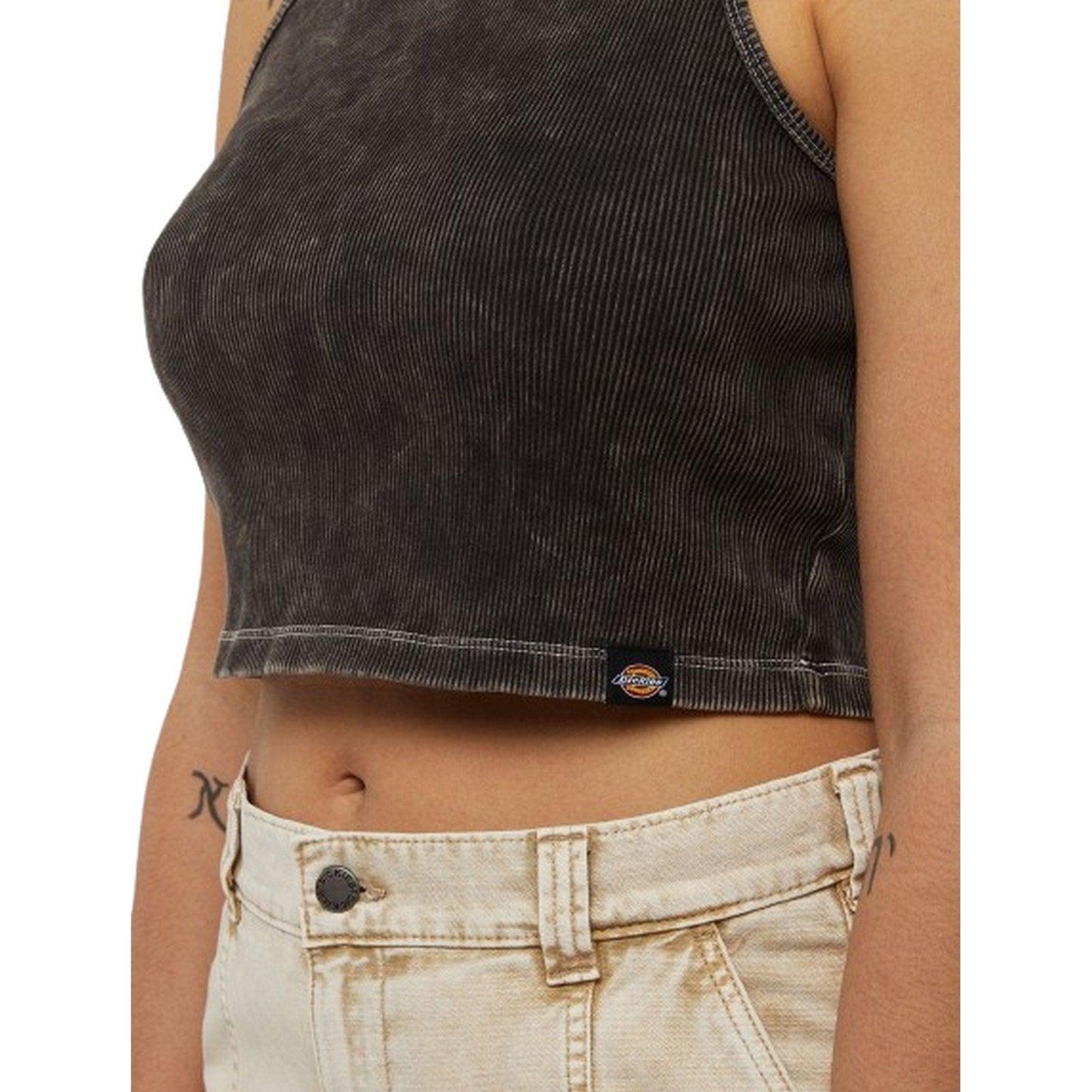 Dickies Damen T-Shirt – Newington Vest W – Schwarz