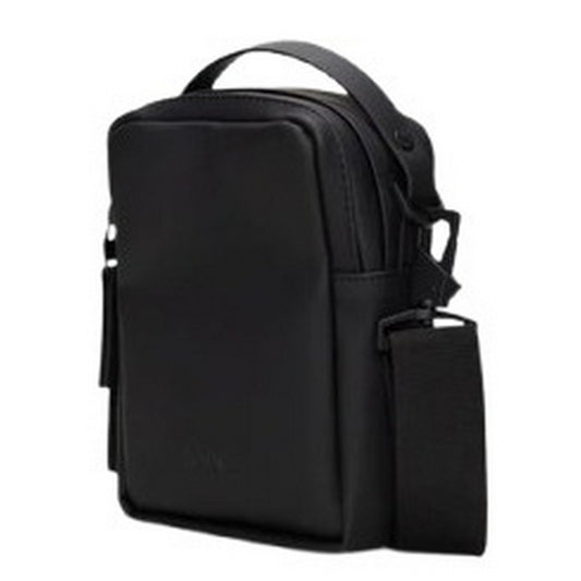 Bolsos de hombro unisex Rains - Reporter Box Bag W3 - Negro