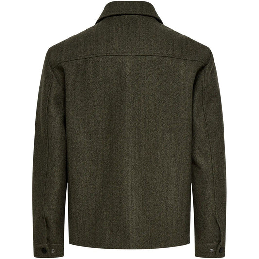 Only & Sons Vestes pour hommes - Onsconnor Life Jacket Otw - Beige