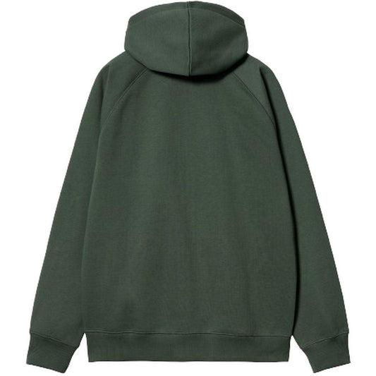 Carhartt Wip Sudaderas con capucha para hombre - Chaqueta Chase con capucha - Verde