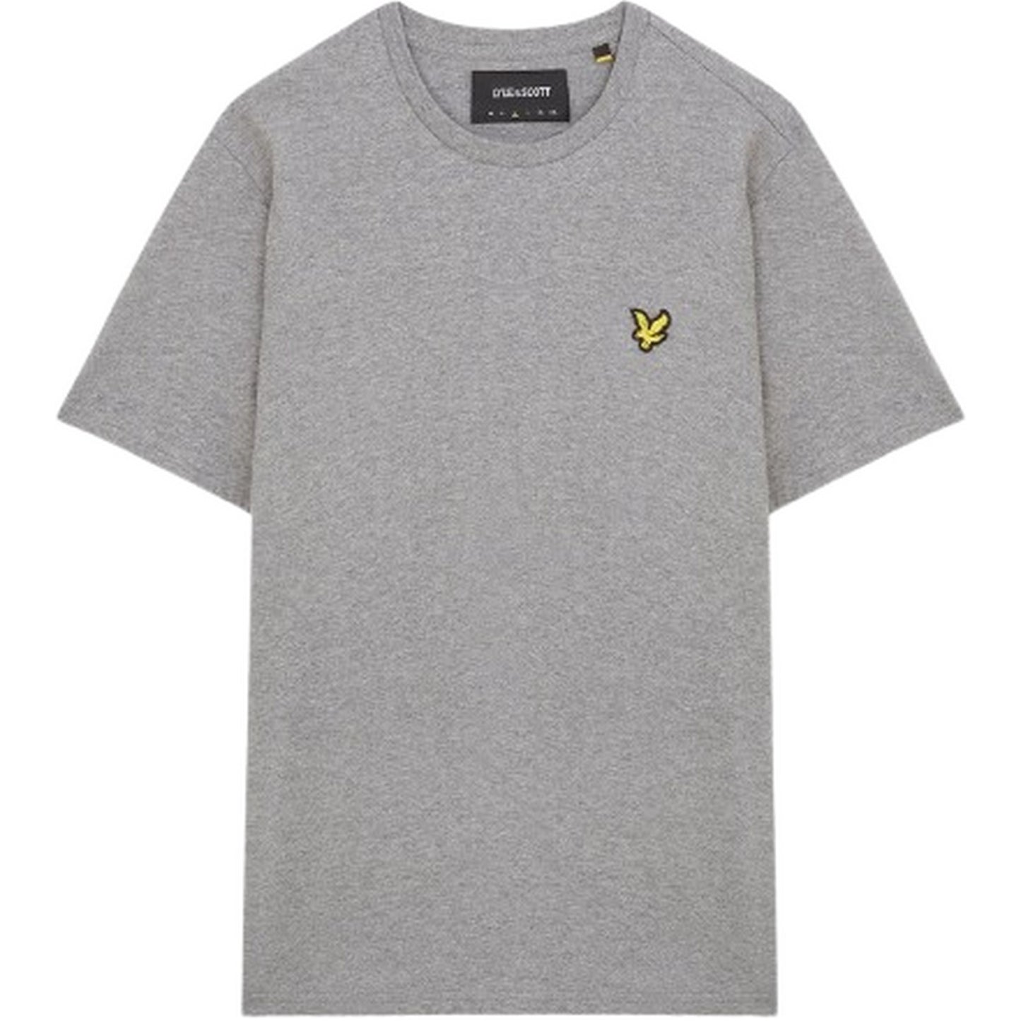 Lyle & Scott T-shirt pour hommes - T-shirt uni - Gris