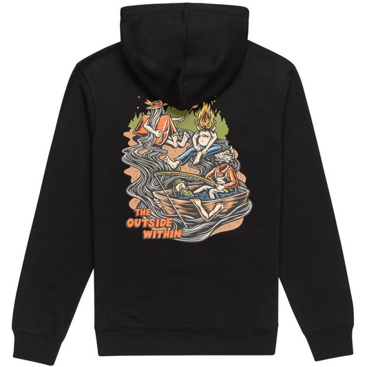 Sudaderas con capucha Element para hombre - The Gathering Hood - Negro