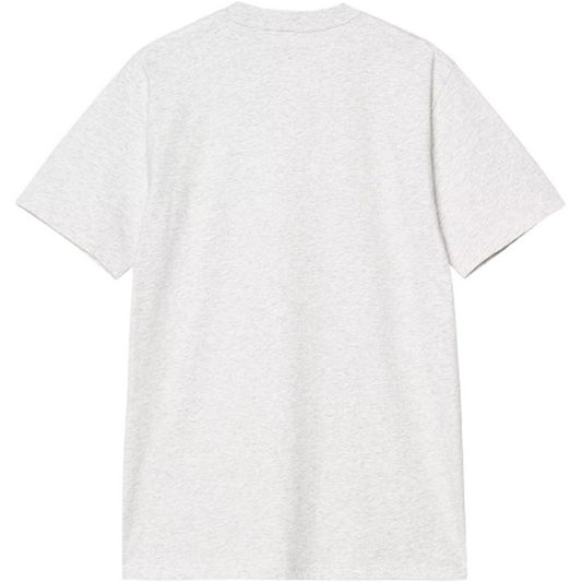 Carhartt Wip Herren T-Shirt – S/S Script T-Shirt – Grau