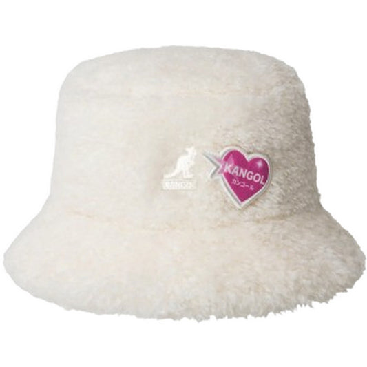 Boinas y gorras unisex Kangol - Manga Bucket - Blanco