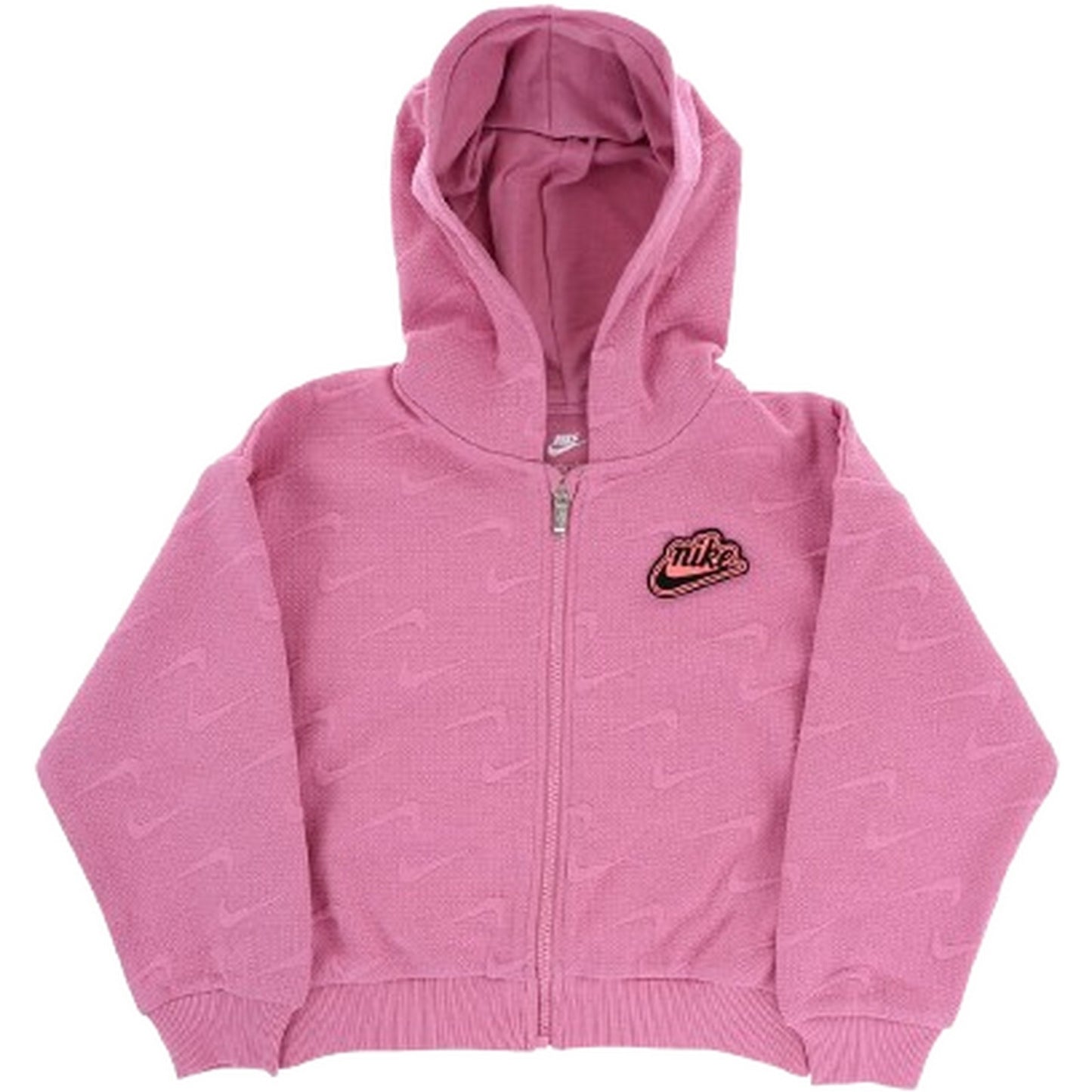 Felpe con cappuccio Bambini Unisex Nike - Nkg New Impressions Fz Hoodie - Rosa