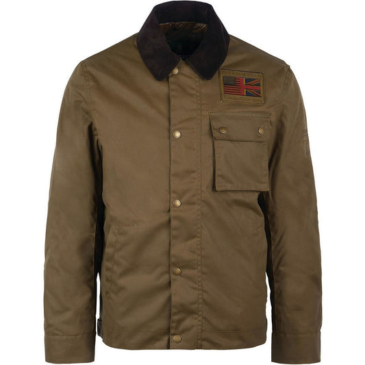 Chaquetas de hombre Barbour International - Workers Wax - Beige