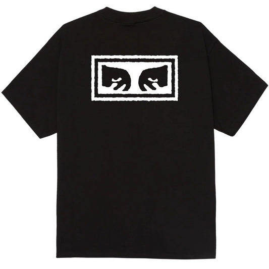 Obey Unisex T-Shirt – Obey Eyes 3 Classic Tee – Schwarz