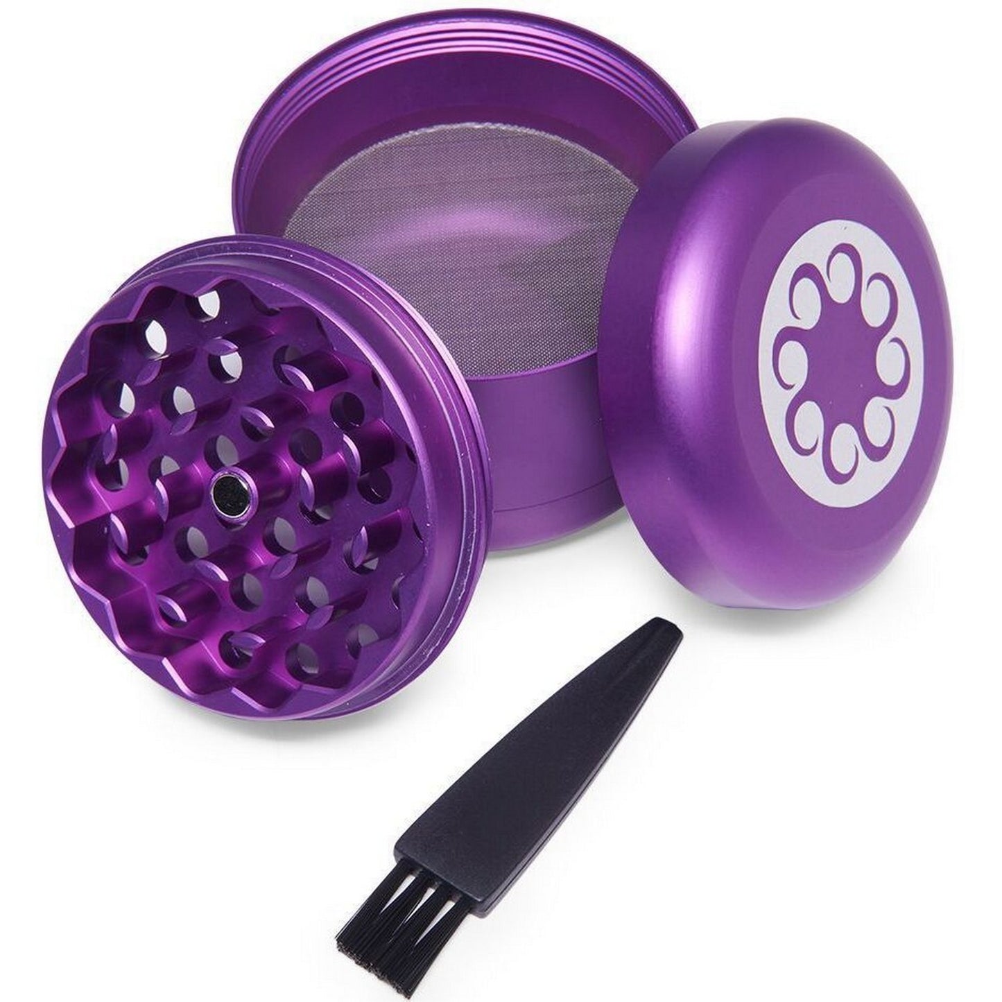 Porta spezie Uomo Octopus - Logo Metal Grinder - Viola