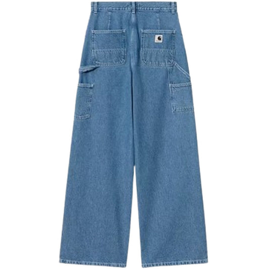 Pantaloni Donna Carhartt Wip - W' Jens Pant - Blu