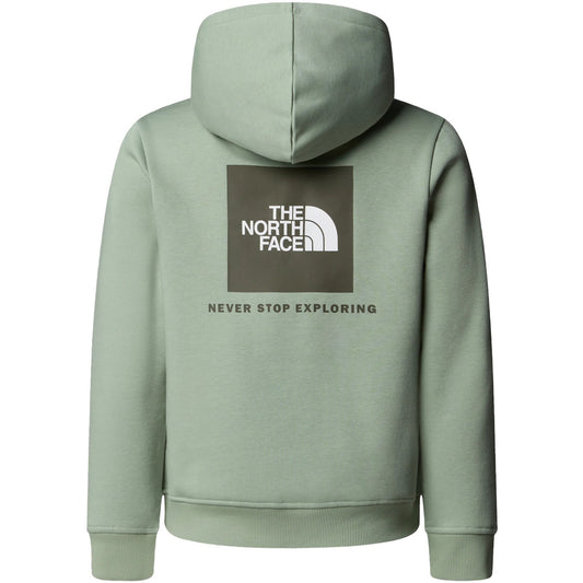 Hoodies Boys Unisex The North Face - Teen Box Nse Regular Pullover Hoodie - Green