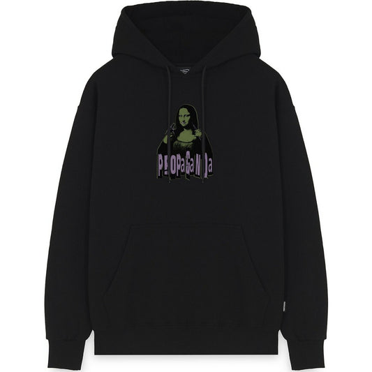 Propaganda Sweats à capuche pour hommes - Sweat-shirt Iconoclaste - Noir