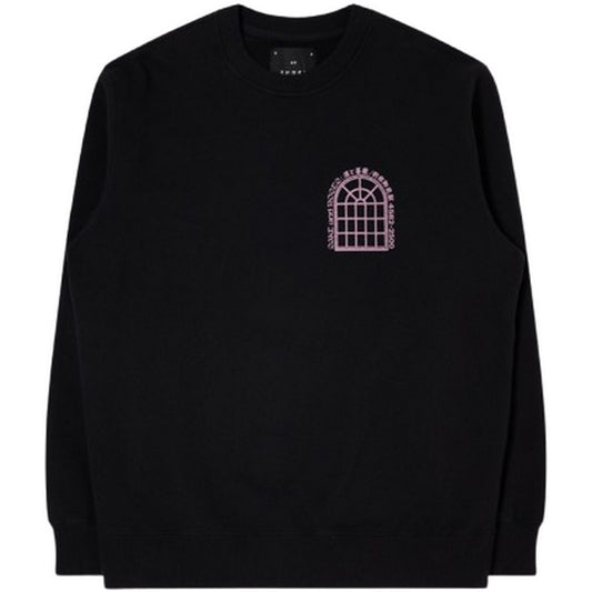 Bluzy męskie Edwin – Sweat Sake And Roses – Czarne