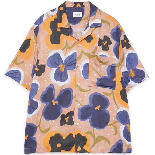 Camisas casuales de hombre Amish - Highland Shirt MAN AMISH - Rosa