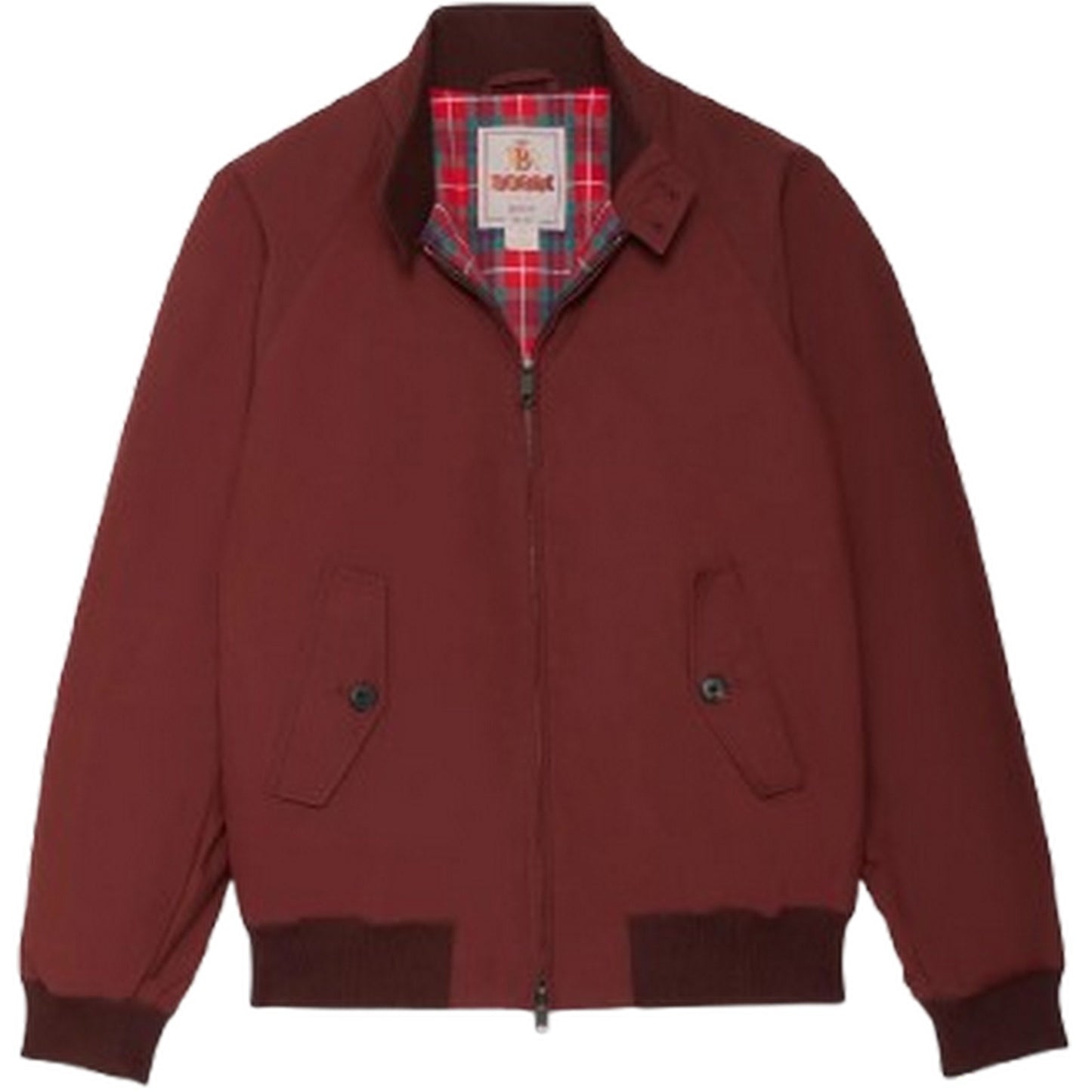 Vestes Baracuta pour hommes - Tissu thermique G9 Baracuta - Bordeaux