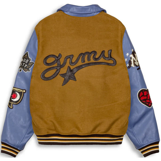 Giubbotti Uomo Grmy - Baseball Jacket - Marrone