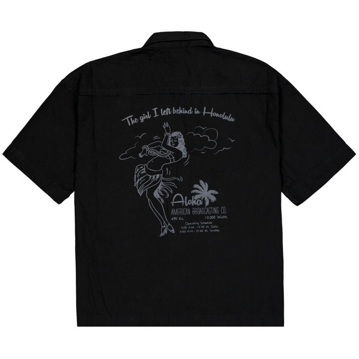 Camicie casual Uomo Alpha Industries - Aloha Safari Shirt - Nero