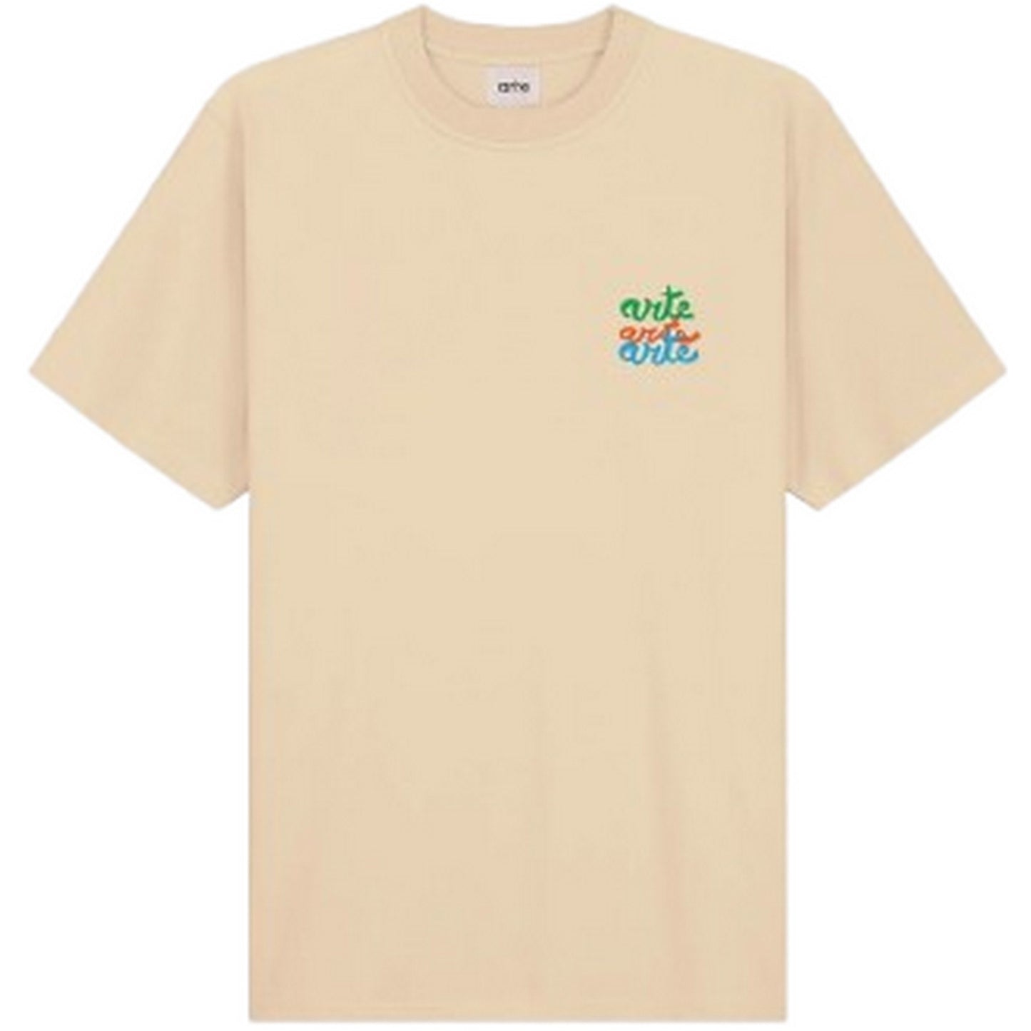 T-shirt Uomo Arte Antwerp - 3X Arte Logo T-Shirt - Beige