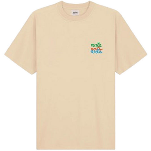 T-shirt Uomo Arte Antwerp - 3X Arte Logo T-Shirt - Beige