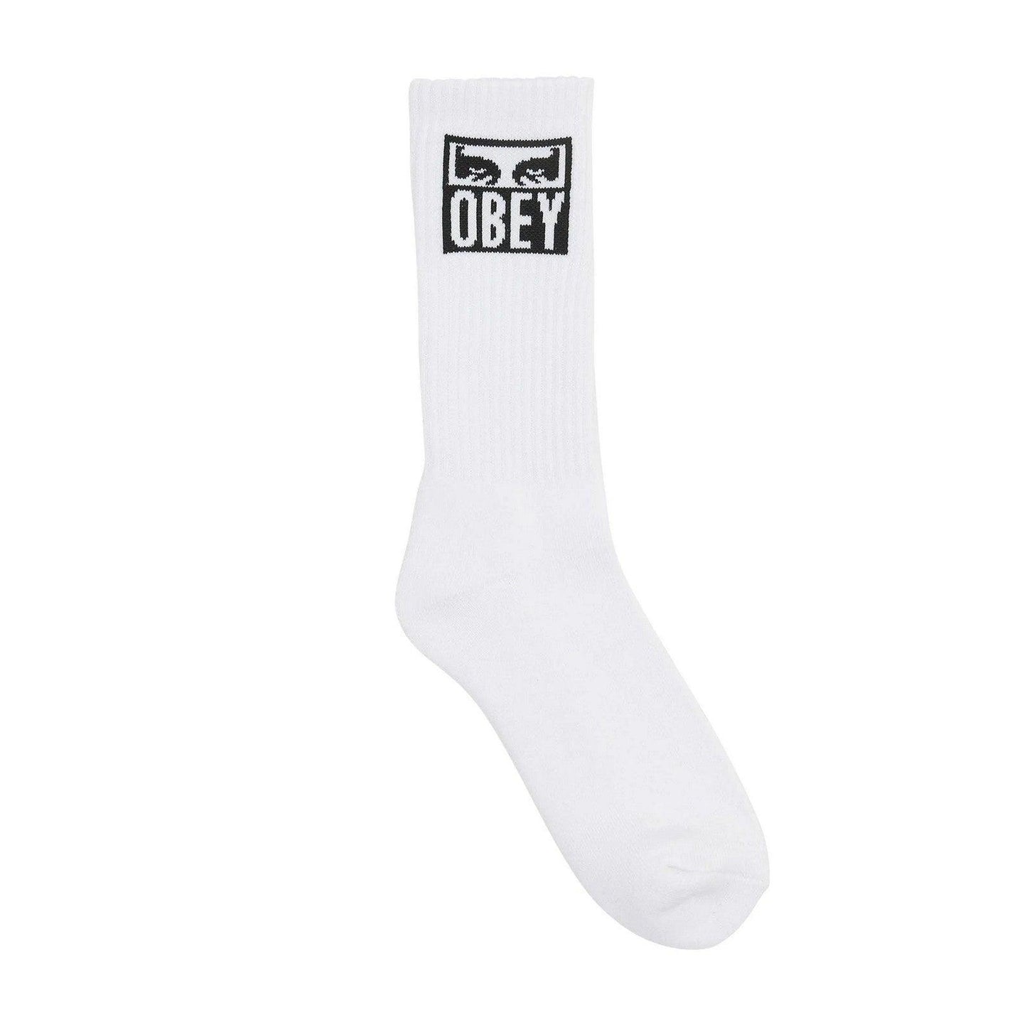 Calzettoni Unisex Obey - Obey Eyes Icon Socks - Bianco