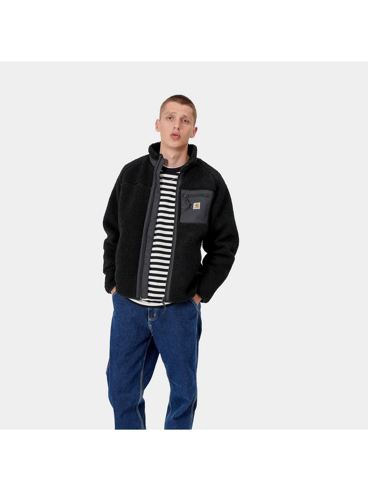 Giacche Uomo Carhartt Wip - Prentis Liner - Nero