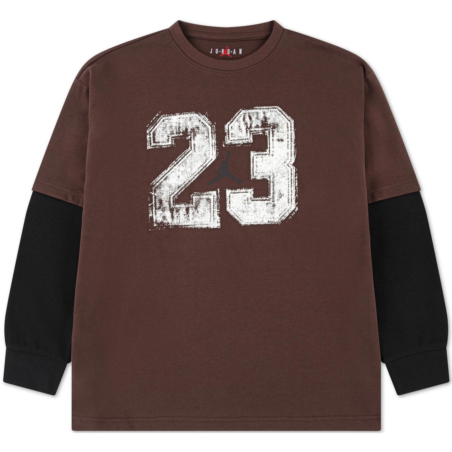 T-shirt Ragazzi Unisex Jordan - Jdb Mvp 23 2Fer Tee - Marrone