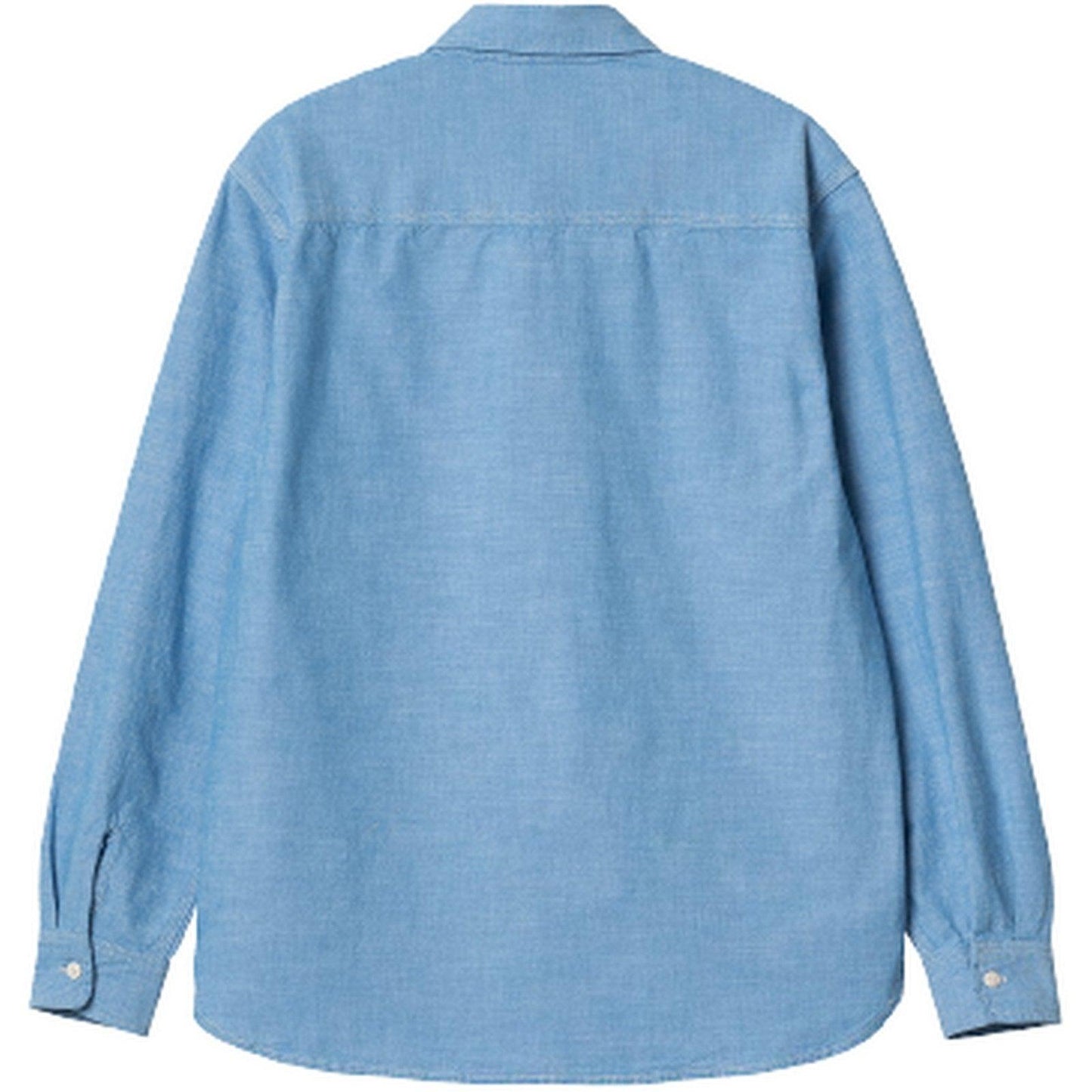 Camicie casual Uomo Carhartt Wip - L/S Clink Heart Shirt Cotton Winston Chambray - Celeste