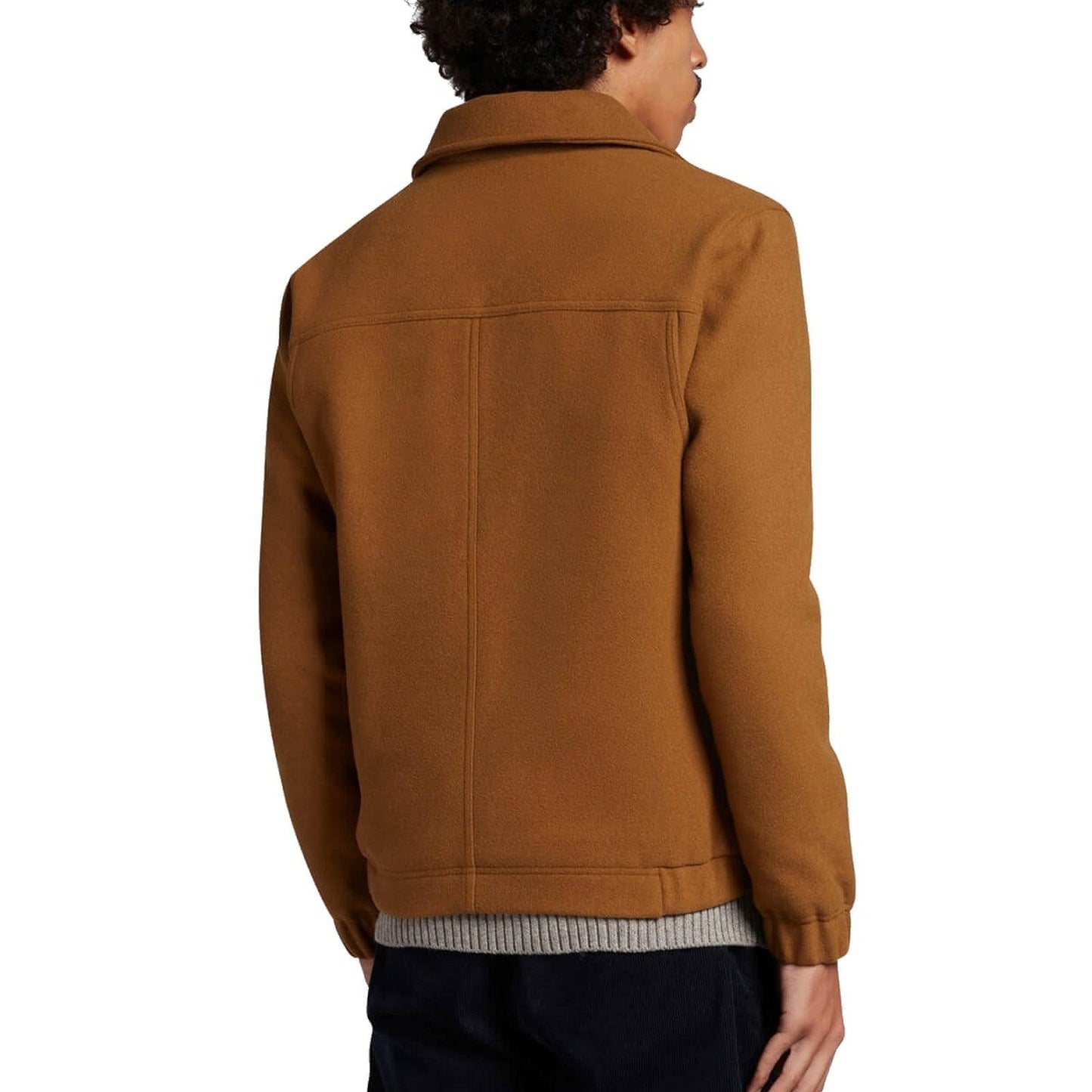 Giacconi Uomo Lyle & Scott - Melton Jacket - Marrone
