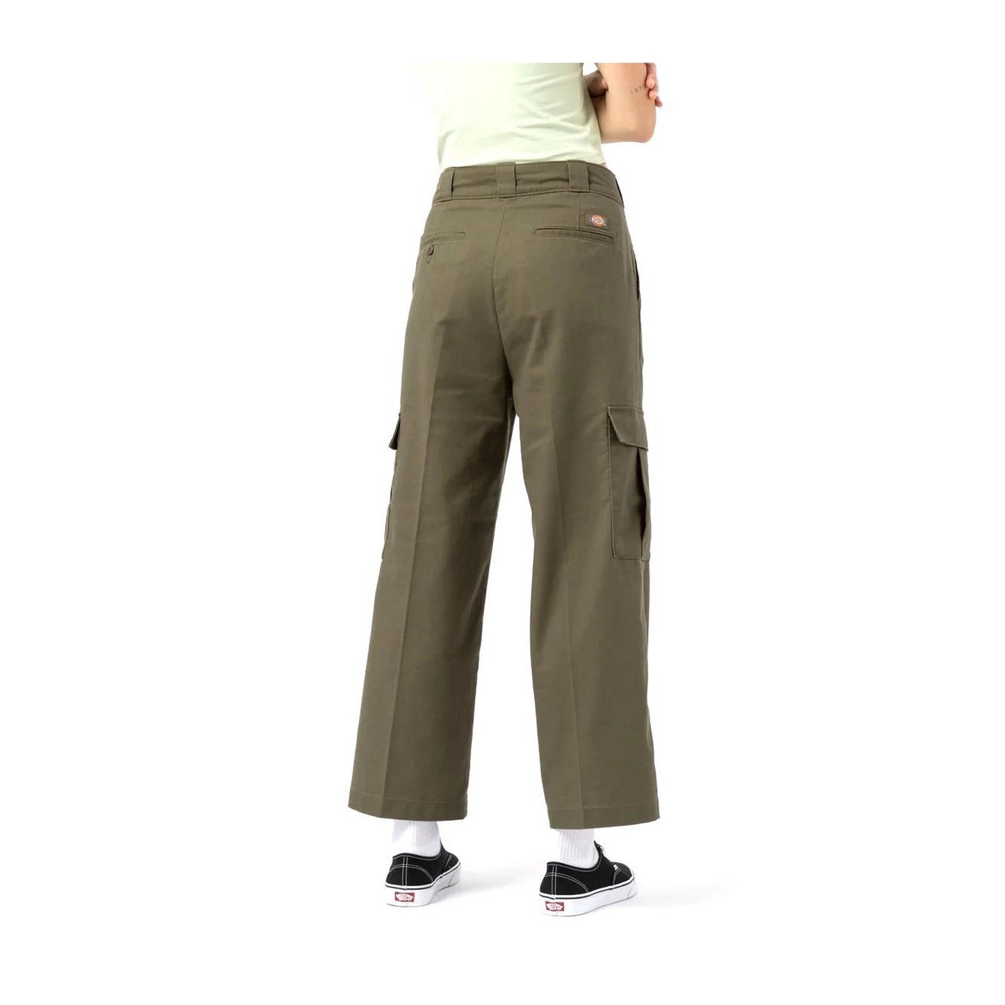 Pantaloni Donna Dickies - Hooper Bay Cargo - Verde