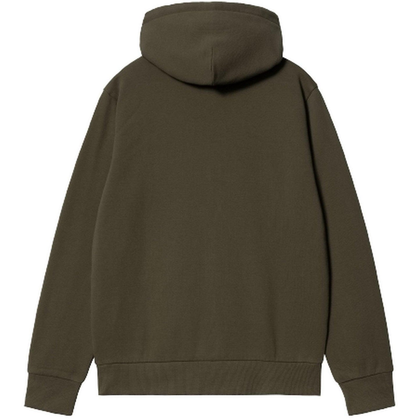 Felpe con cappuccio Uomo Carhartt Wip - Hooded Script Embroidery - Verde