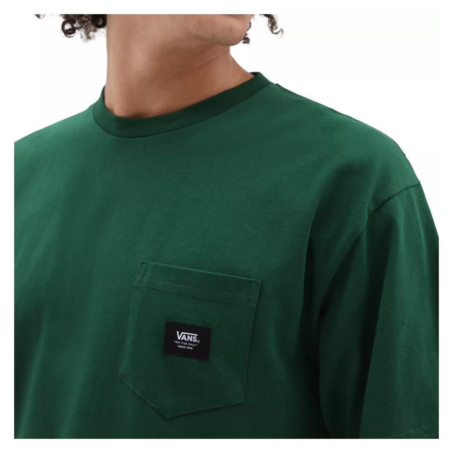 T-shirt Uomo Vans - Mn Woven Patch Pocket - Verde