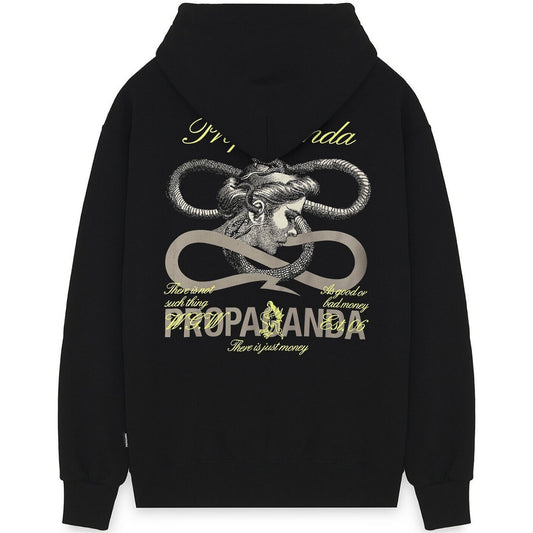 Felpe con cappuccio Uomo Propaganda - Zip Hoodie Whisper - Nero