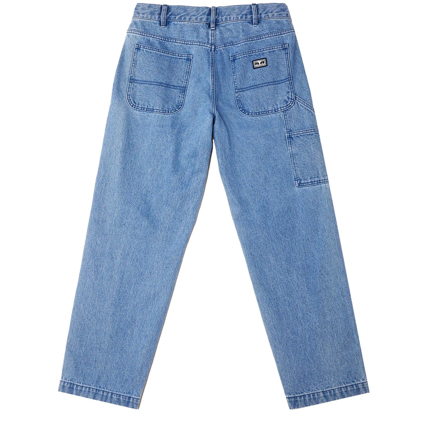 Jeans Unisex Obey - Hardwork Carpenter Denim - Blu