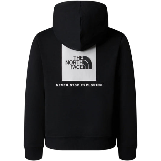 Hoodies Jungen Unisex The North Face - Teen Box Nse Regular Pullover Hoodie - Schwarz