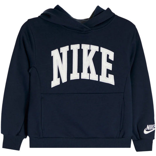 Bluzy Dziecięce Uniseks Nike - Nkn N Nsw Clb Snl Appl Flc Po Xav - Niebieski