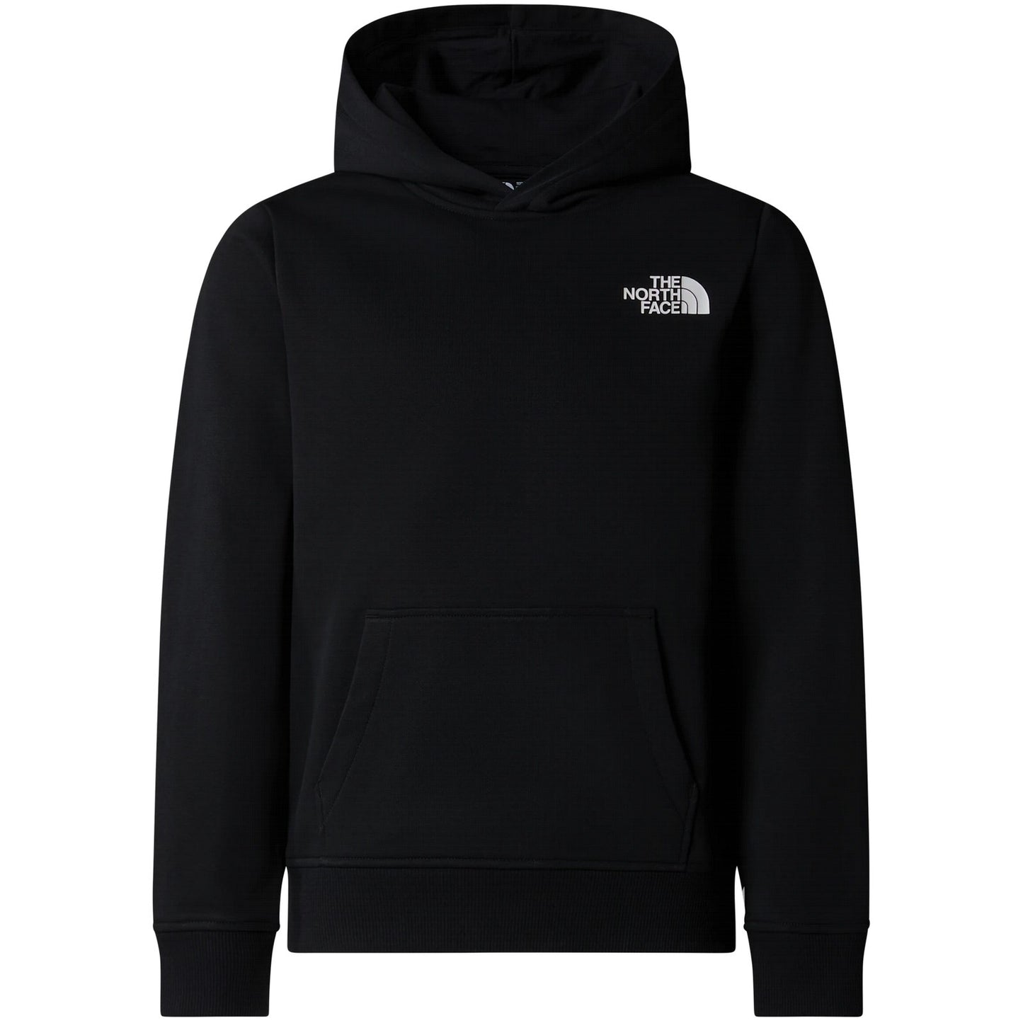 Bluzy chłopięce unisex The North Face - Teen Box Nse Regularna bluza z kapturem - czarna