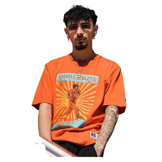 Russell Athletic Herren-T-Shirt – Ted T-Shirt – ohne Datum.