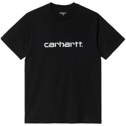 Carhartt Wip Herren T-Shirt – S/S Script T-Shirt – Schwarz