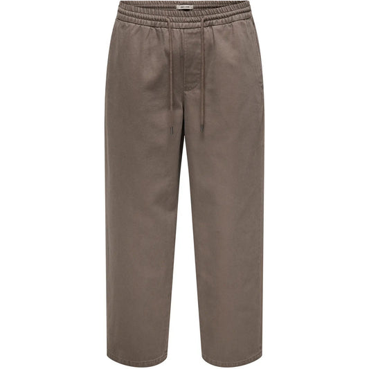 Pantalon pour homme Only & Sons - Pantalon Onstimes Loose 0348 - Bronze
