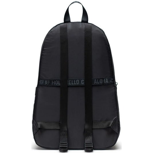 Lässige Unisex-Rucksäcke von Herschel – Rome Packable Backpack – Schwarz