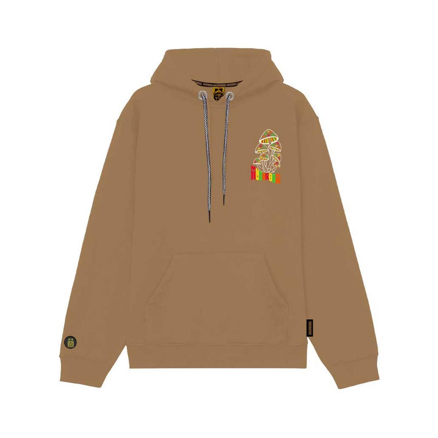 Felpe con cappuccio Uomo Mushroom - Felpa - Marrone