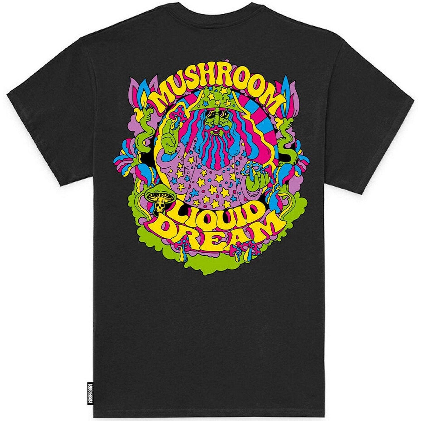 T-shirt Uomo Mushroom - T-Shirt M/M - Nero