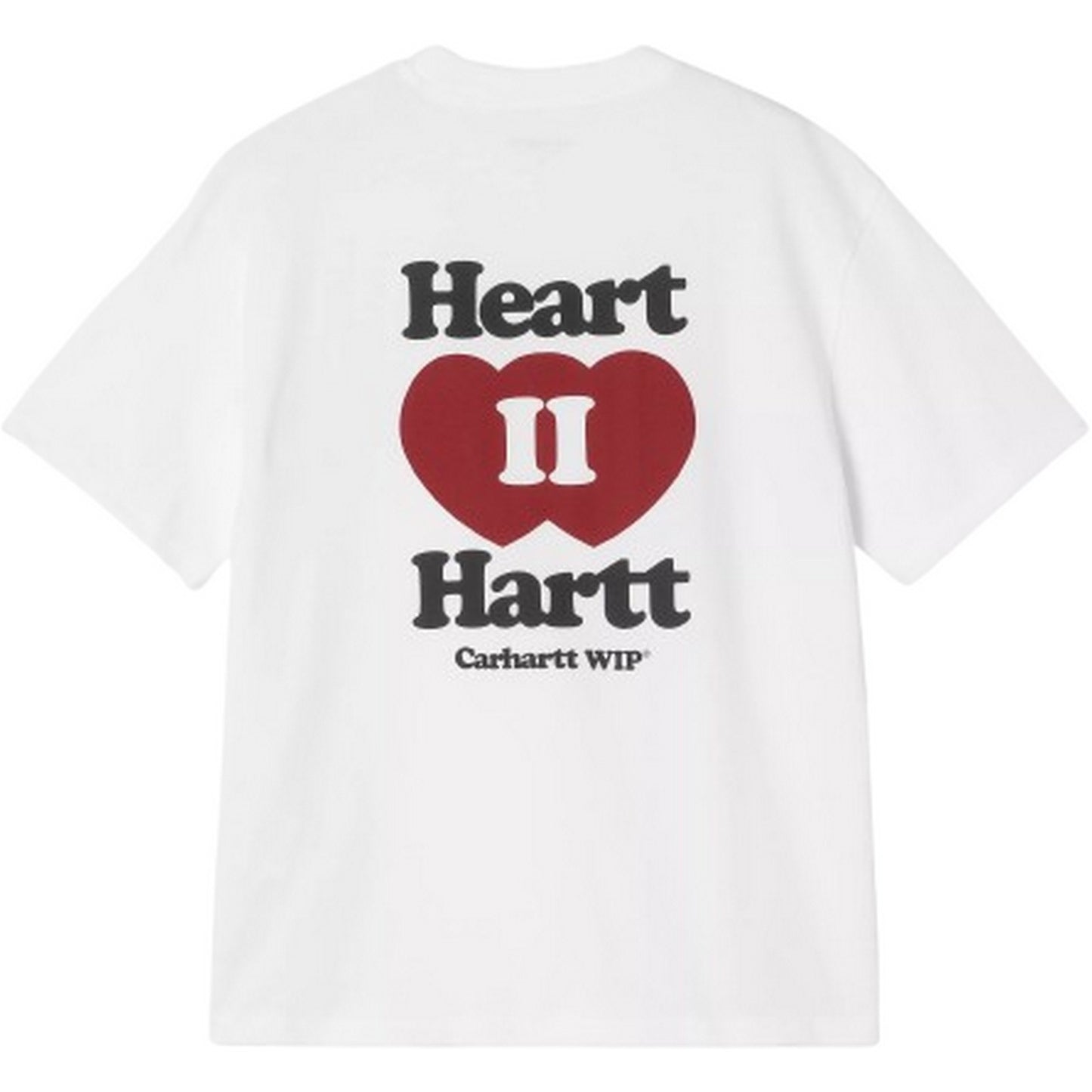 T-shirt Donna Carhartt Wip - W' S/S Heart II Hartt T-Shirt - Bianco